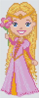 Pixelhobby  802073 Rapunzel szett 2 alaplapos  (10,2x25,4cm)