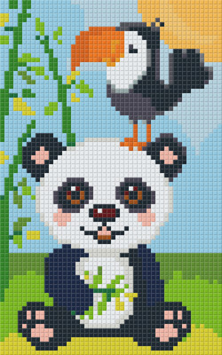 Pixelhobby  802083 Panda szett (12,7x20,3cm)