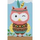 Pixelhobby  802084 Bagoly szett (12,7x20,3cm)