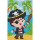 Pixelhobby  802091 Kalóz szett (12,7x20,3cm)