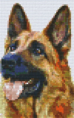 Pixelhobby  802093 Németjuhász szett (12,7x20,3cm)