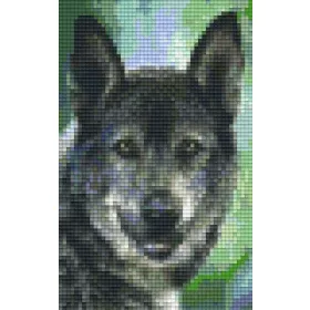 Pixelhobby  802096 Farkaskutya szett (12,7x20,3cm)