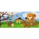 Pixelhobby  803025 Állatok ősszel szett 30,5x12,7cm