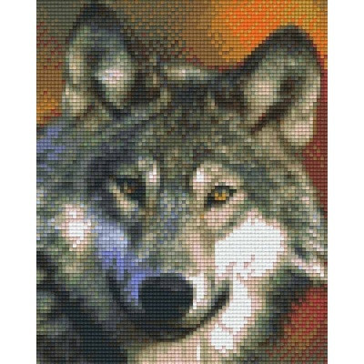 Pixelhobby  804020 Farkas szett (20,3x25,4cm)