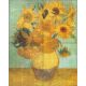 Vincent van Gogh - Napraforgók vázában 1889 (20,3x25,4cm)