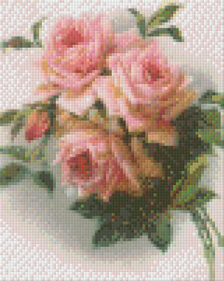 Pixelhobby  804082 Rózsacsokor (20,3x25,4cm)