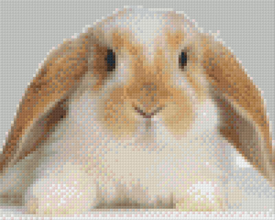 Pixelhobby  804143 Nyuszika (25,4x20,3cm) 4 alaplapos szett