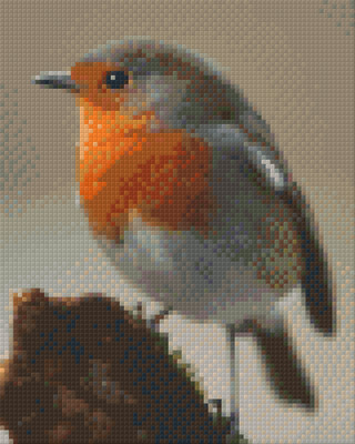 Pixelhobby  804147 Kis madár(25,4x20,3cm) 4 alaplapos szett