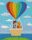 Pixelhobby  804395 Szivrávány ballonozás (20,3x25,4cm) 4 alaplapos szett
