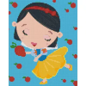   Pixelhobby  804399 Hófehérke (20,3x25,4cm) 4 alaplapos szett