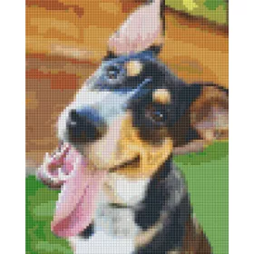 Pixelhobby  804429 Kutyus (20,3x25,4cm) 4 alaplapos szett