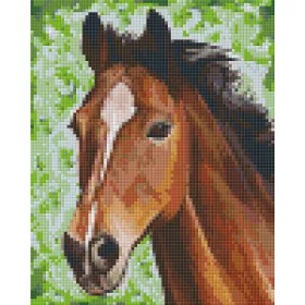   Pixelhobby  804430 Ló portré (20,3x25,4cm) 4 alaplapos szett