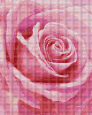 Pixelhobby  804459 Rózsa (25,4x20,3cm) 4 alaplapos szett