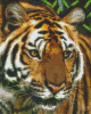 Pixelhobby  804461 Tigris -1 (20,3x25,4cm) négy alaplapos szett