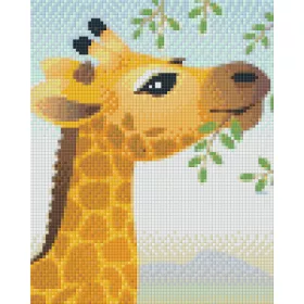 Pixelhobby  804474 Zsiráf (20,3x25,4cm) 4 alaplapos szett