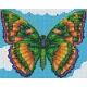 Pixelhobby  804475 Pillangó (25,4x20,3cm) 4 alaplapos szett