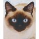 Pixelhobby  806155 Sziámi macska szett 6 alaplapos  (25,4x30,5 cm)