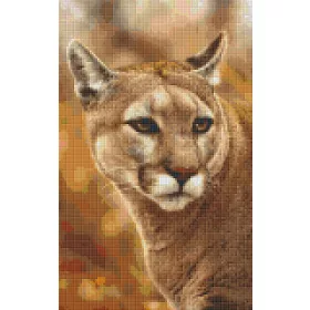 Pixelhobby  808091 Puma szett 8 alaplapos  (25,4x40,6 cm)
