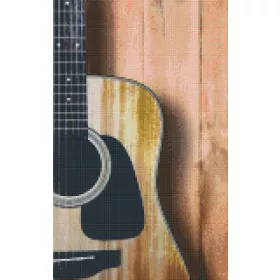 Pixelhobby  808099 Gitár (25,4x40,6cm) 8 alaplapos szett