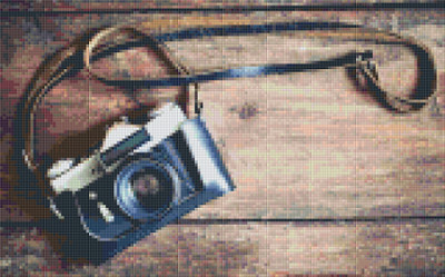Pixelhobby  808115 Kamera (40,6cmx25,4cm) 8 alaplapos szett