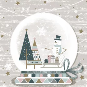 Karácsony Glassball szalvéta 20 db-os 33x33 cm