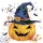 Halloween Creepy Pumpkin szalvéta 20 db-os 33x33 cm