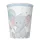 Baby elefánt Blue Balloon papír pohár 8 db-os 250 ml