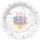 Happy Birthday Cake with Balloons papírtányér 8 db-os 22,7 cm