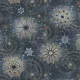 Karácsony Stars And Twirls Navy szalvéta 20 db-os 33x33 cm