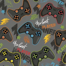 Gamer Joystick szalvéta 20 db-os 33x33 cm