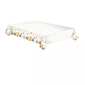 Happy Birthday Star papír asztalterítő 120x180 cm