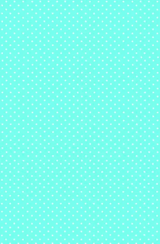 Kék White Dots papír asztalterítő 120x180 cm