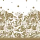 Díszes Gold szalvéta 20 db-os 33x33 cm