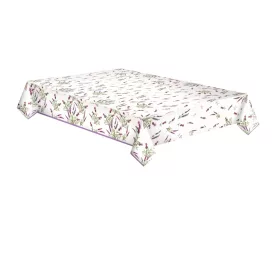 Levendula Twigs papír asztalterítő 120x180 cm