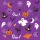 Halloween Graphics on Purple szalvéta 20 db-os 33x33 cm