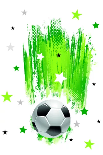 Focis With Stars papír asztalterítő 120x180 cm