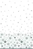 Karácsony Silver Stars papír asztalterítő 120x180 cm