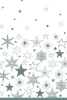 Karácsony Silver Stars papír asztalterítő 120x180 cm