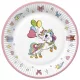Unikornis Colourful papírtányér 8 db-os 18 cm