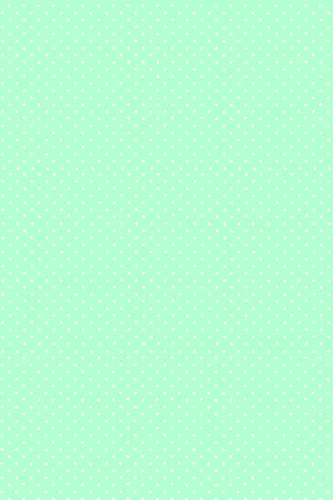 Menta zöld White Dots papír asztalterítő 120x180 cm