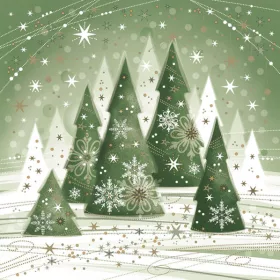 Karácsony Ambience Forest szalvéta 20 db-os 33x33 cm