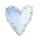 Szív Pastel Blue szalvéta 20 db-os 33x33 cm