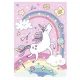 Unikornis Rainbow A/4 gumis mappa