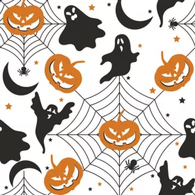 Halloween Scary szalvéta 20 db-os 25x25 cm
