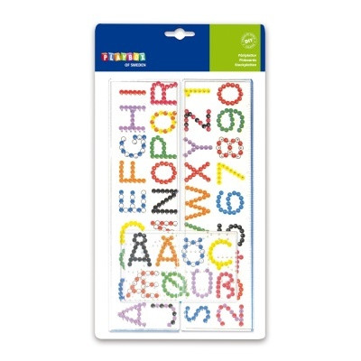 Playbox forma betűk és számok