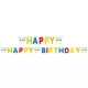 Happy Birthday Streamers felirat 200 cm
