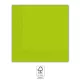 Zöld Unicolour Light Green szalvéta 20 db-os 33x33 cm FSC