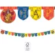 Harry Potter Hogwarts Houses Happy Birthday felirat FSC 2 m