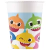 Baby Shark Fun in the Sun papír pohár 8 db-os 200 ml FSC