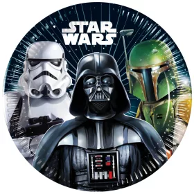 Star Wars Galaxy papírtányér 8 db-os 20 cm FSC